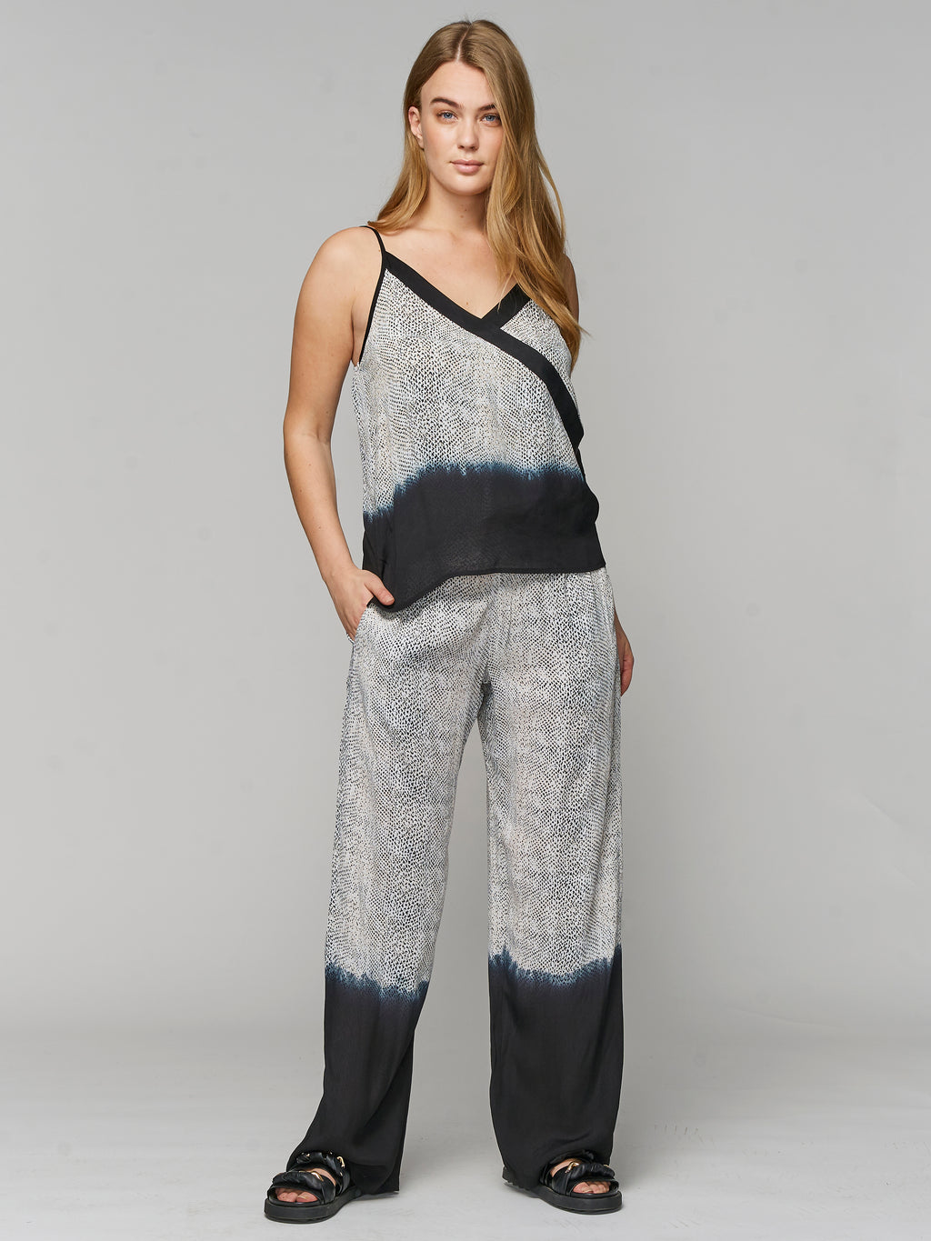 Nu Denmark Oriana Trousers - Creme Mix