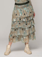 Nu Denmark Ovine Skirt - Pale Army Mix