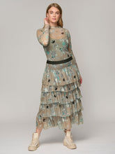 Nu Denmark Ovine Skirt - Pale Army Mix