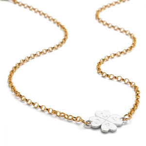 Chambers & Beau Mini Clover Necklace