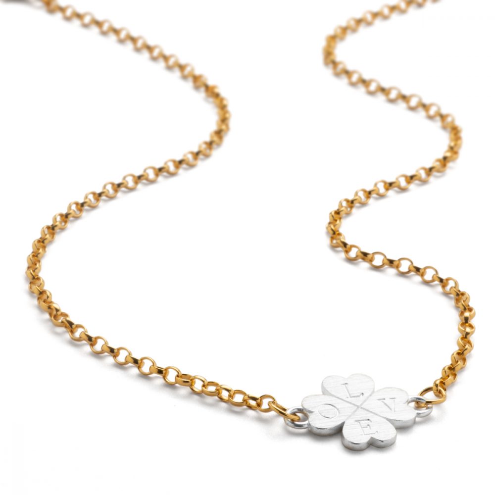 Chambers & Beau Mini Clover Necklace