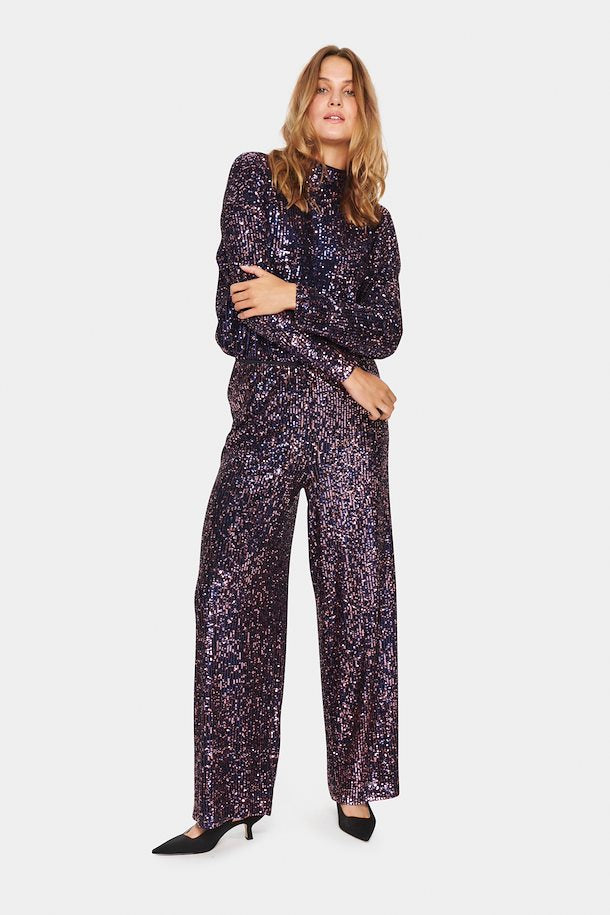 Saint Tropez Reyana Pants - Night Sky