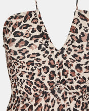 Sofie Schnoor Leopard Print Swimsuit - Brown & Cream